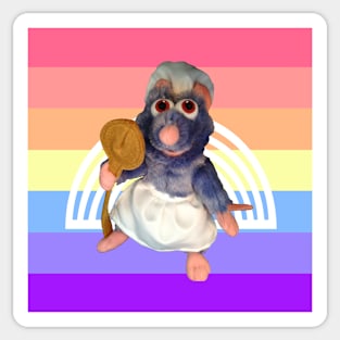 ratatouille xenogender rights Sticker